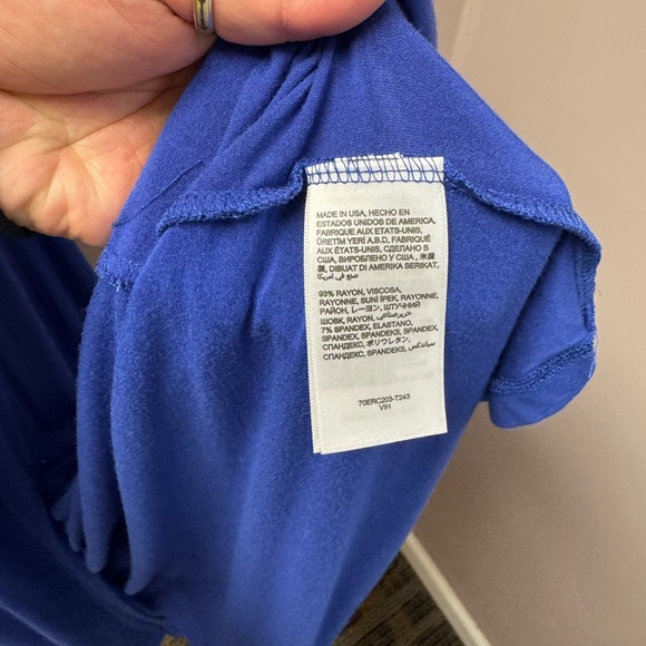 Bebe Royal Blue Maxi Dress - Picture 4 of 7